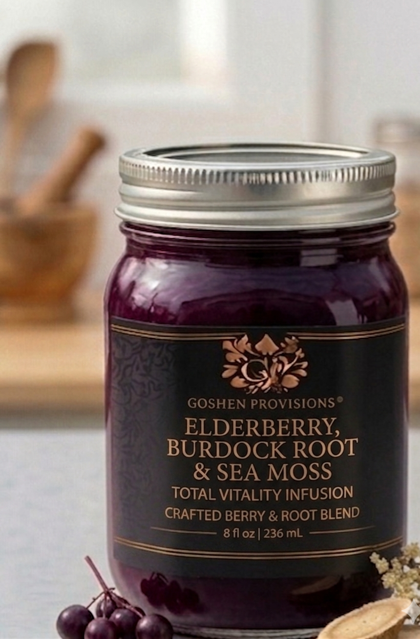 Elderberry & Burdock Root Sea Moss Gel