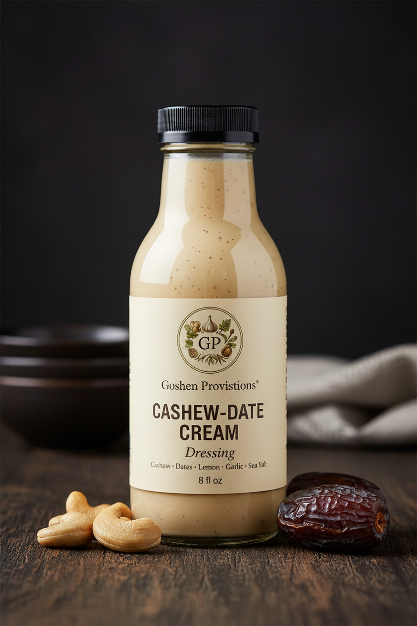 Goshen Cashew-Date Cream Dressing