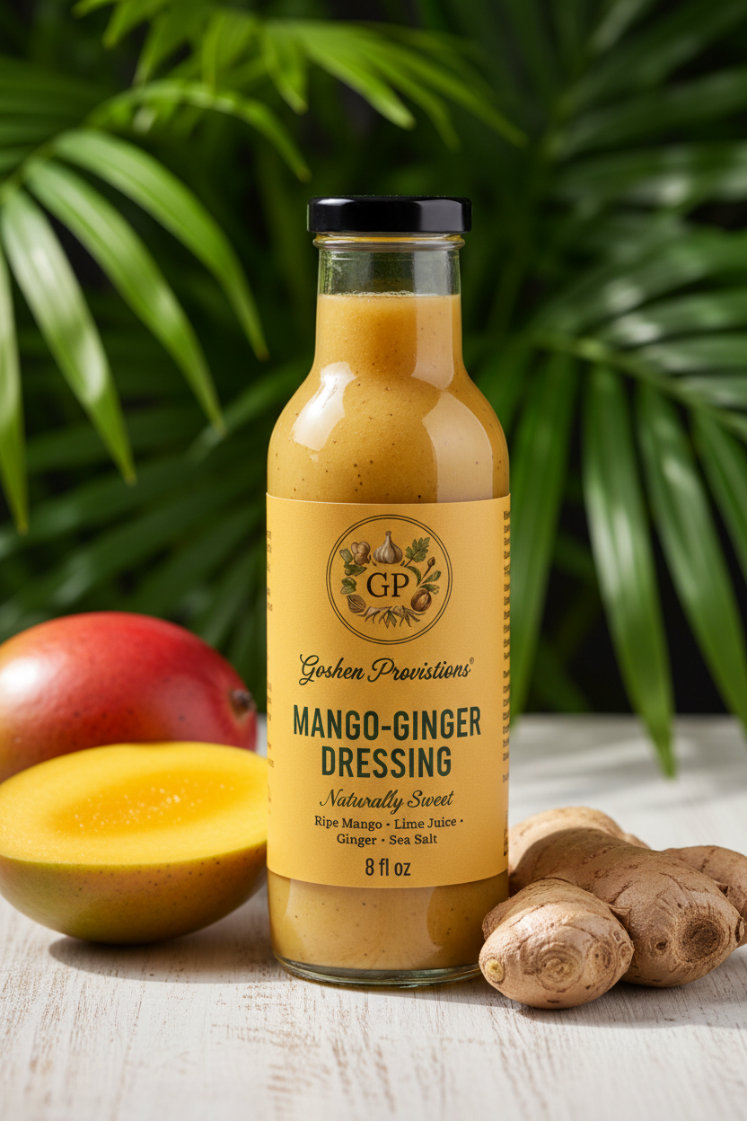 Goshen Mango Ginger Dressing - Correct Logo