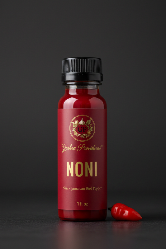 Goshen Noni Shot - One Bird Pepper