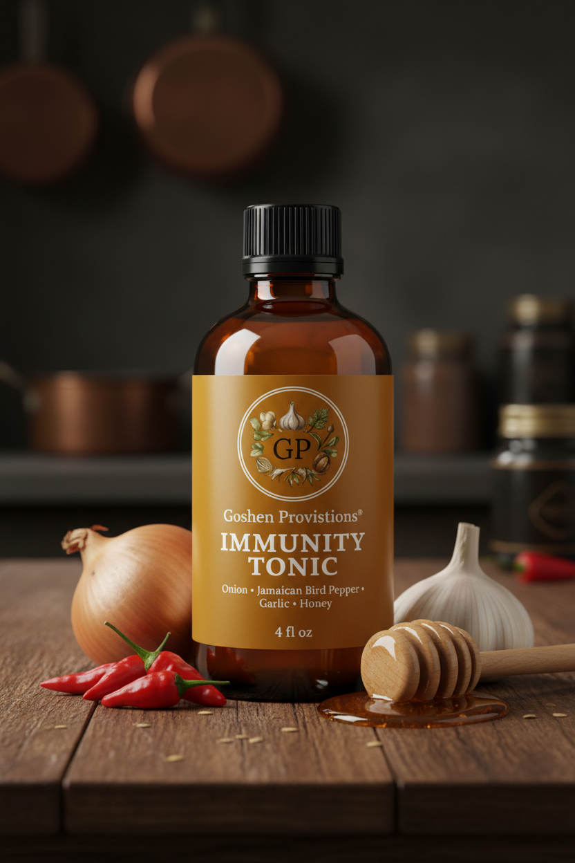 Goshen Provisions Immunity Tonic - 4 Ingredients