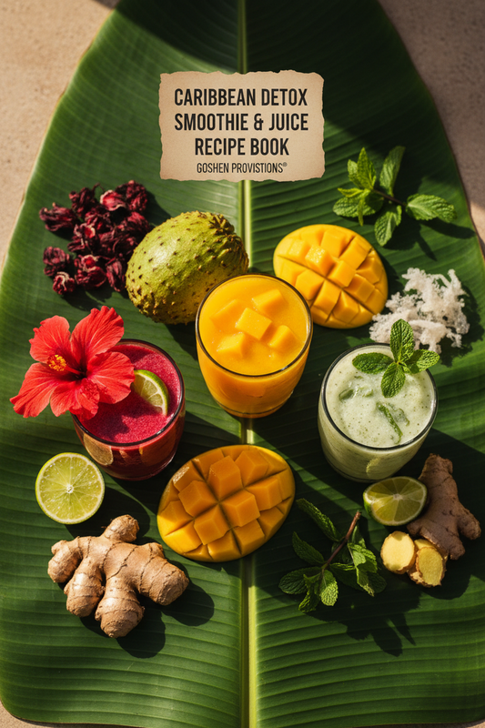 Caribbean Detox Smoothie & Juice Recipe Book Cover
